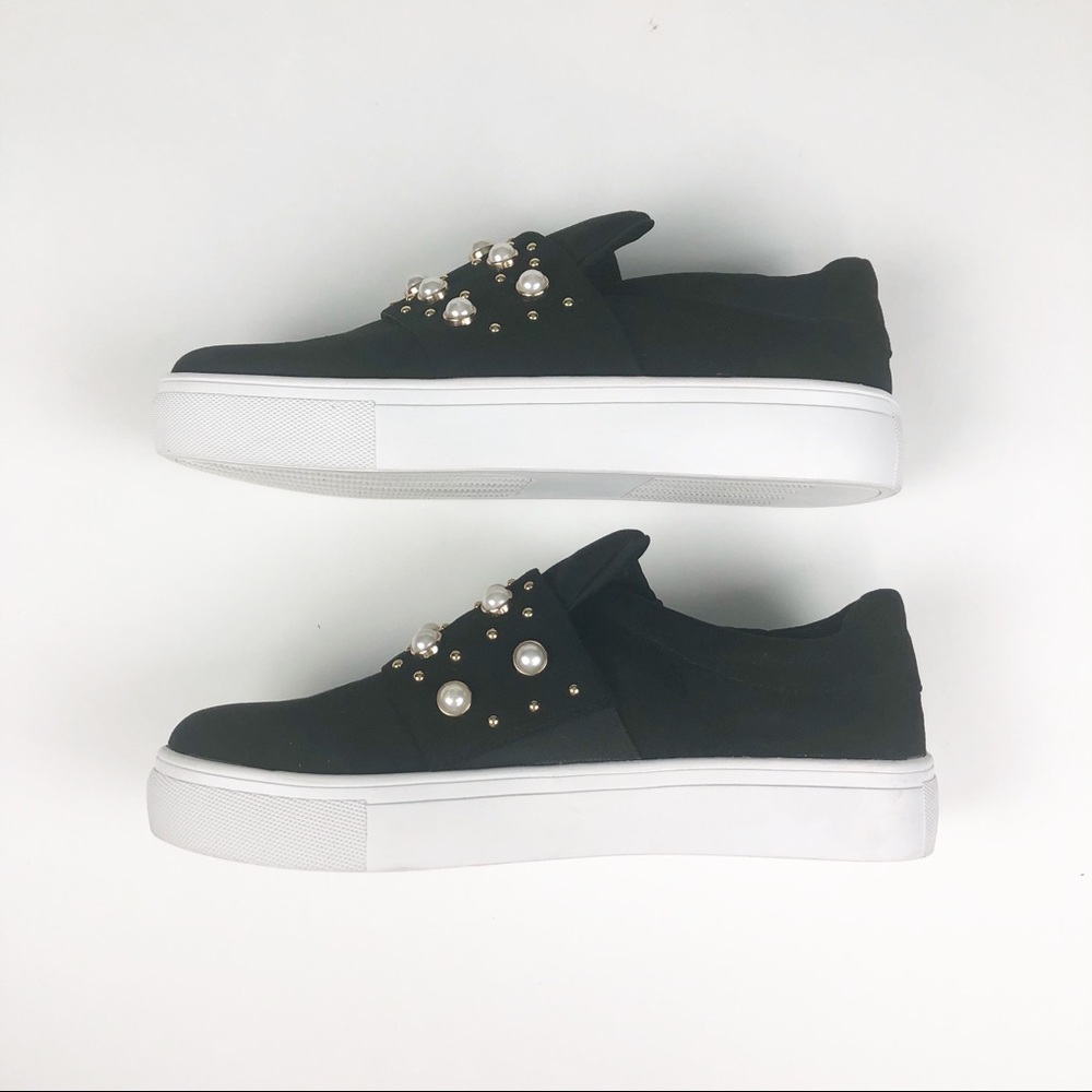 Steve Madden Ditmars Embellished Slip On Sneaker - Picture 6 of 8